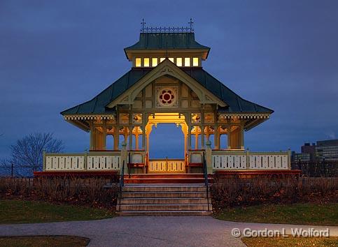 Parliament Hill Gazebo_10914.jpg - Photographed at Ottawa, Ontario - the capital of Canada.